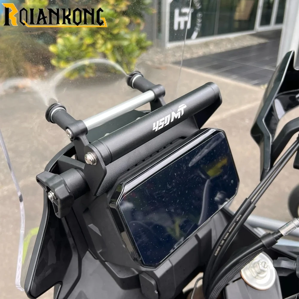 

450MT Motorcycle Phone GPS Navigation Mounting Bracket Plate Holder For CFMOTO CF 450MT IBEX 450 MT 450 MT450 2024 2025 2026