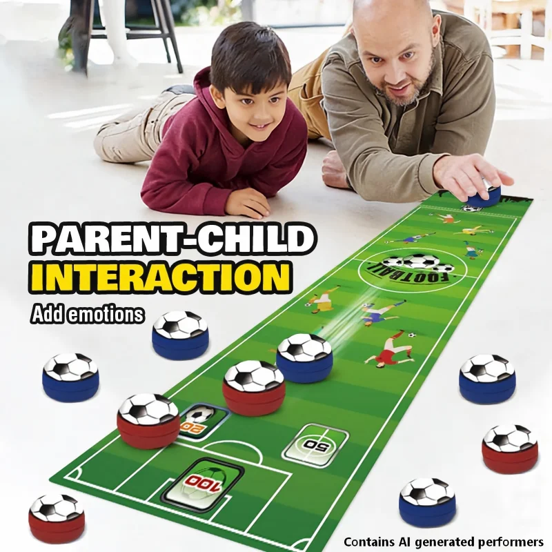 Table Soccer Game Foosball Board Game Desktop Football Racing Car Two Player Interactive Family Party Sport Toy Gift for Kids