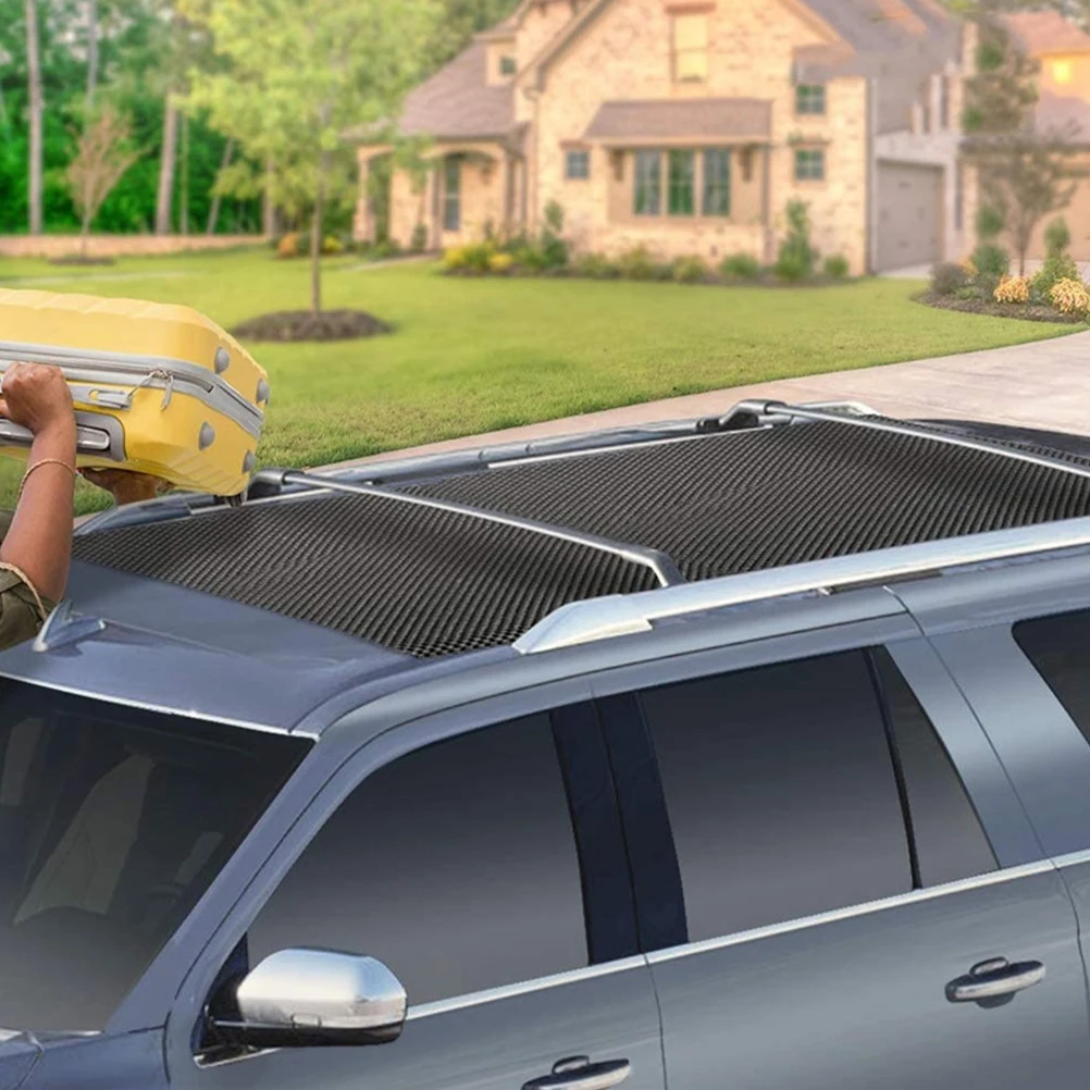 

Sturdy PVC Car Carrier Pad Large Non-Slip Rack Mat Rooftop Cargo Protector for SUV Trunk Cuttable Durable Outdoor Indoor