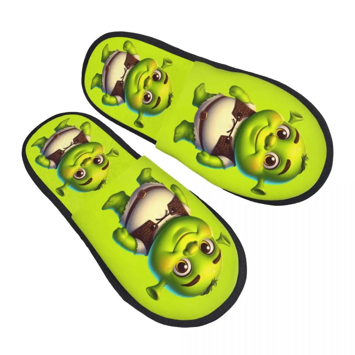 

Забавные гостевые тапочки Cute Baby Shrek для ванной комнаты, женские домашние тапочки с героями мультфильмов аниме