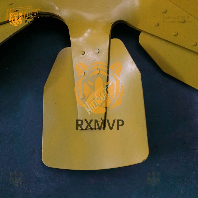 For Komatsu Construction Fan Blade Iron Yellow Fan Blade 600 613 0710 Radiator Fan Pc650 1 Pc650 S4d130 Excavator