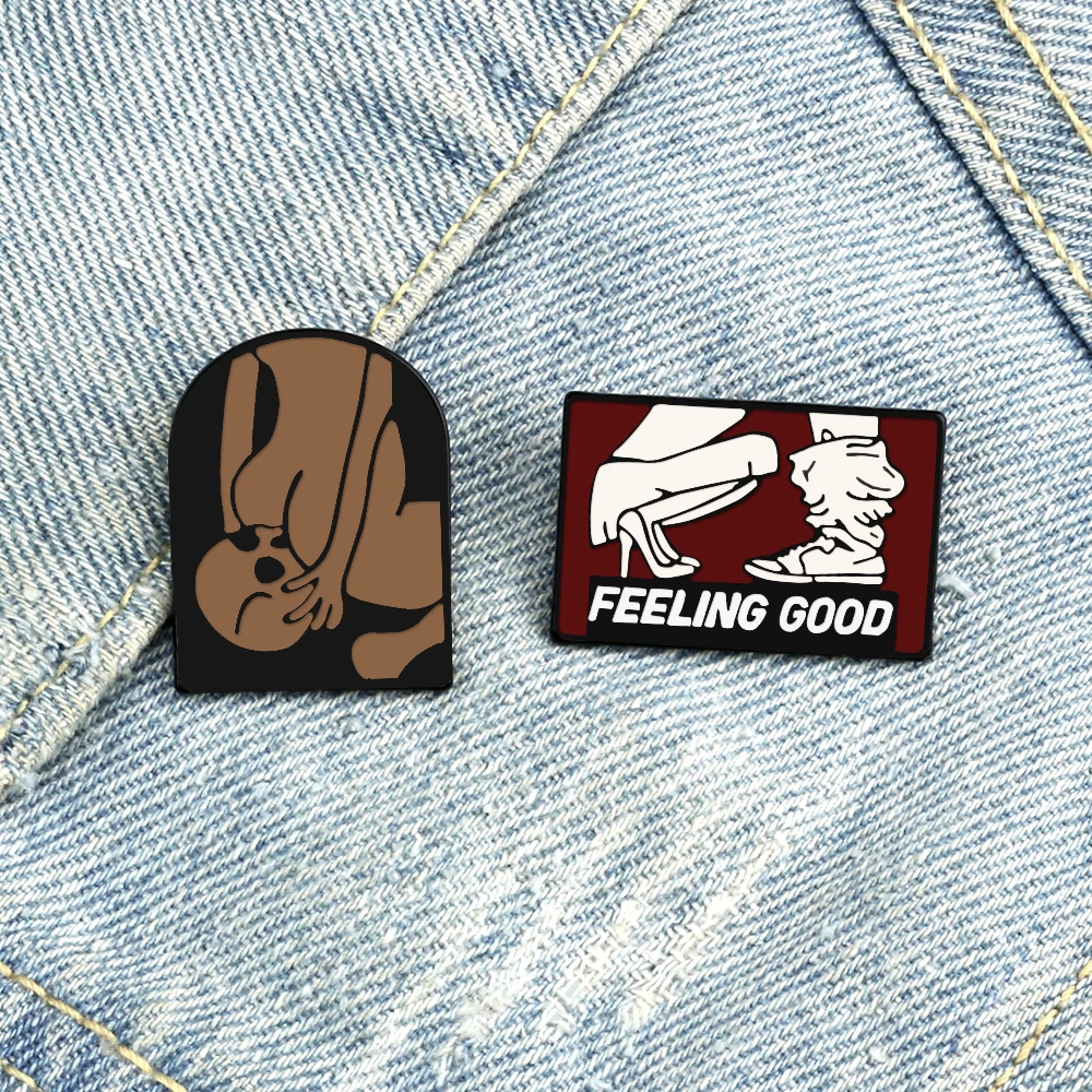 Sexy Sex Custom Badges Funny Brooches Collection Enamel Lapel Pins Clothes Denim Jacket Decoration Jewelry Accessory Backpack