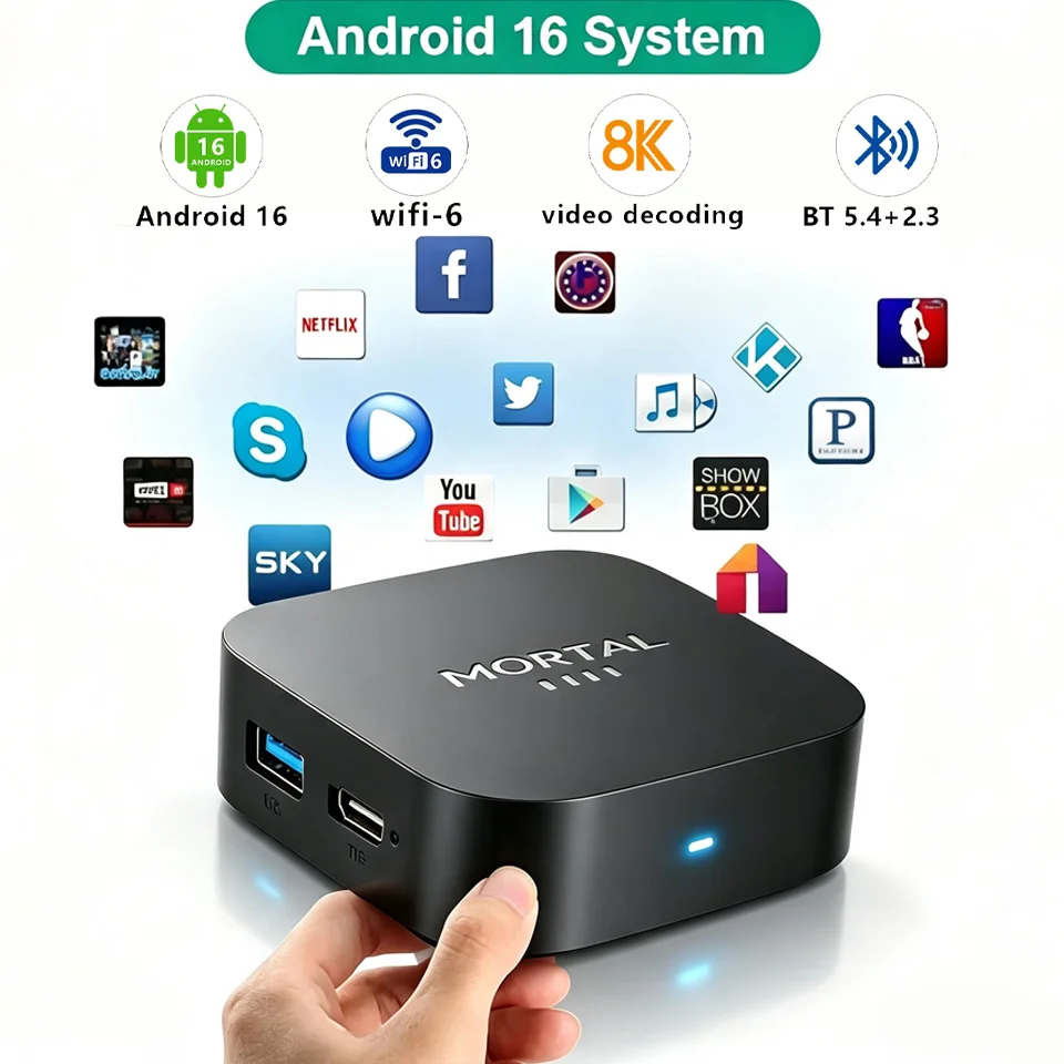 Smart Home Ui - Nowy Smart TV Box T1+ RK3518