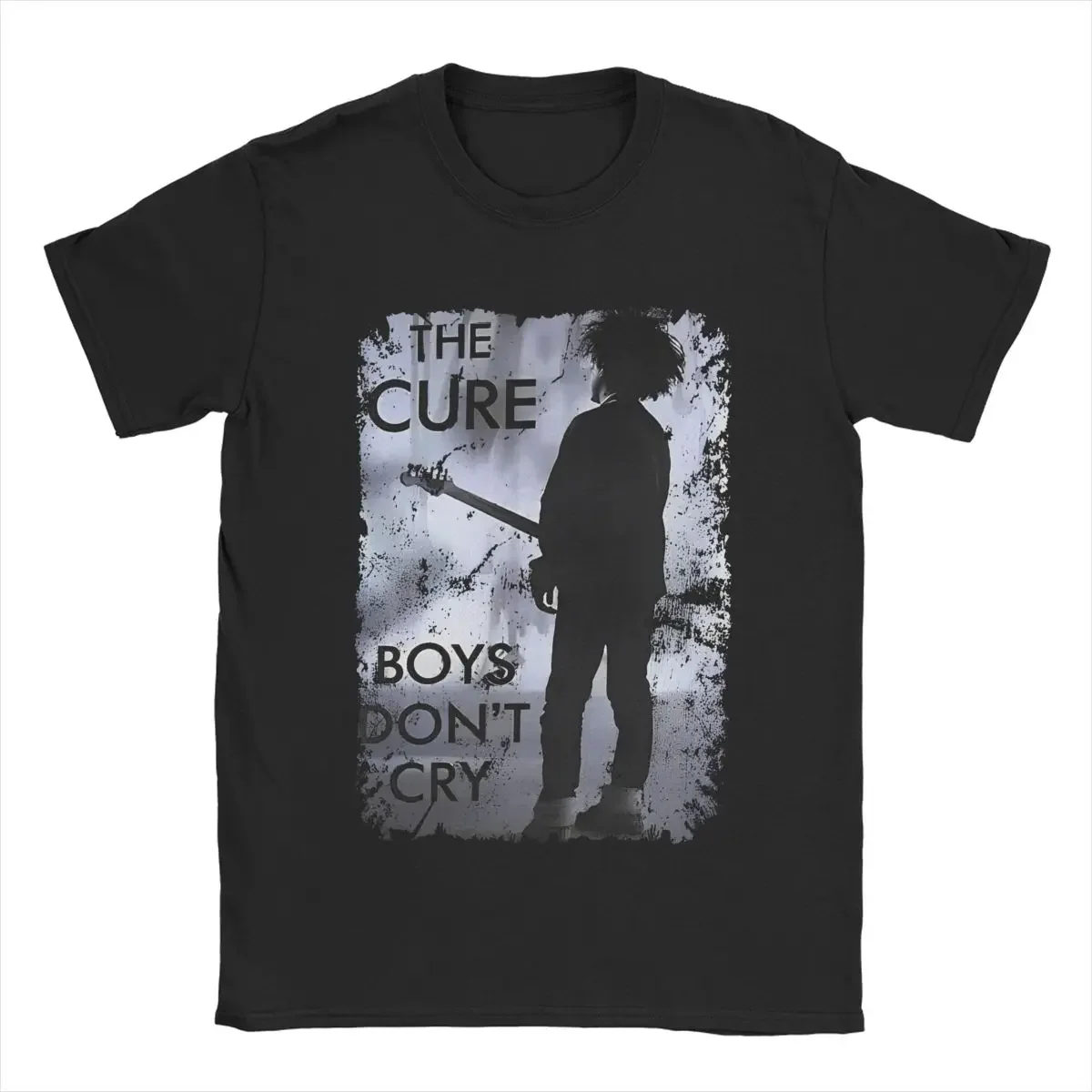 Men T-Shirts The Cures Band Funny Cotton Tee Shirt Short Sleeve T Shirt O Neck Clothing Gift Idea