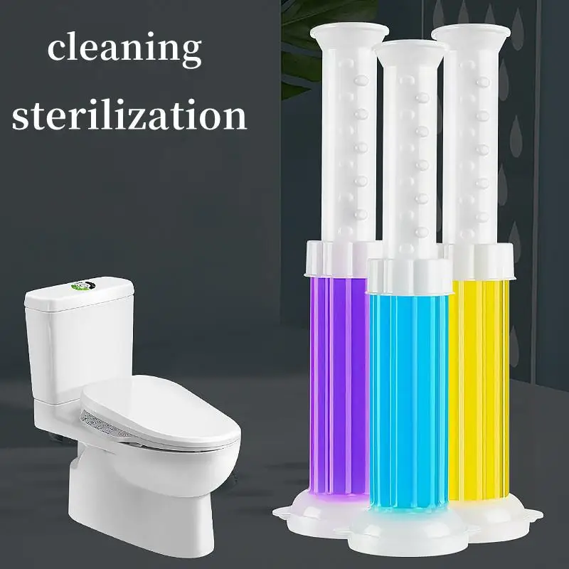 Flower Aromatic Toilet Cleaner Gel with Efficient Deodorant Disinfection Lasting Bathroom Fragrance and Dirt Removal Clean Tools