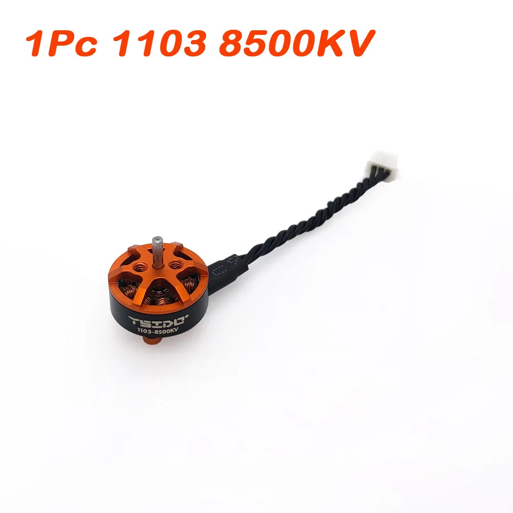 YSIDO 1103 8500KV 1-2s Lipo Brushless Motor 1.5mm Shaft for Gemfan HQprop 65mm Propeller Tinywhoop Pavo20 Bassline Micro Drones