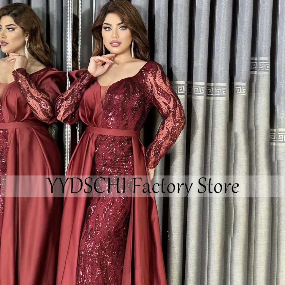 Customized Dresses Gown 2024 Red Sequined Prom Dress Sweetheart Sexy Party Floor Length Stain Evening Formal Dresses for Women