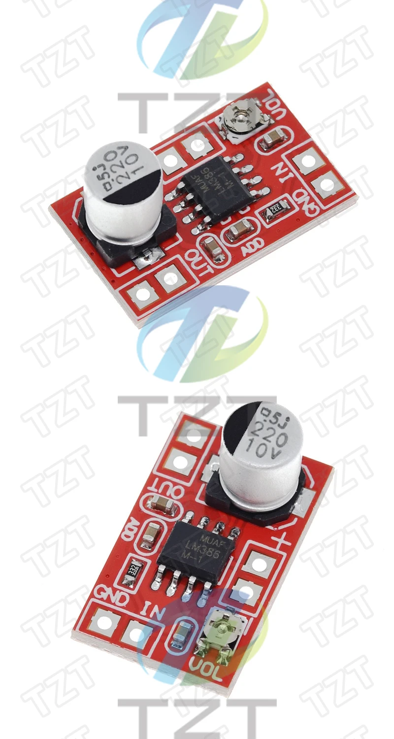1/3 Stück DC 5V-12V Mikro-Elektret-Verstärker MIC Kondensator Mini-Mikrofon-Verstärkerplatine – Detail 7