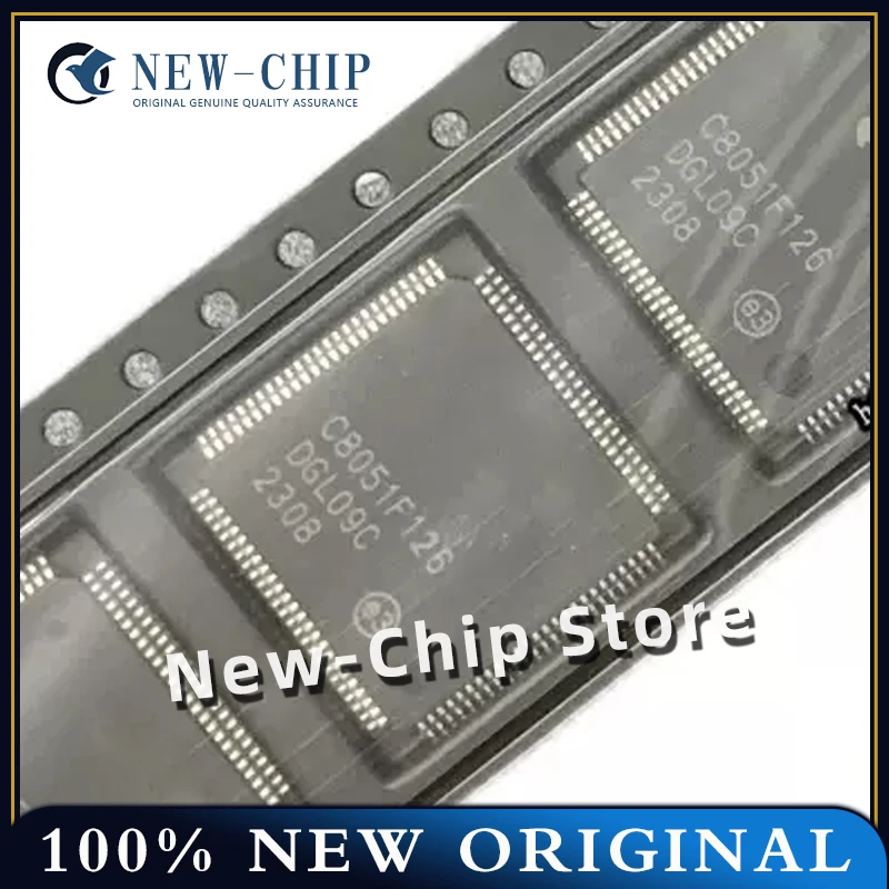 

1PCS-10PCS/LOT C8051F126-GQR C8051F126 QFP-100 Chip IC microcontroller New Original