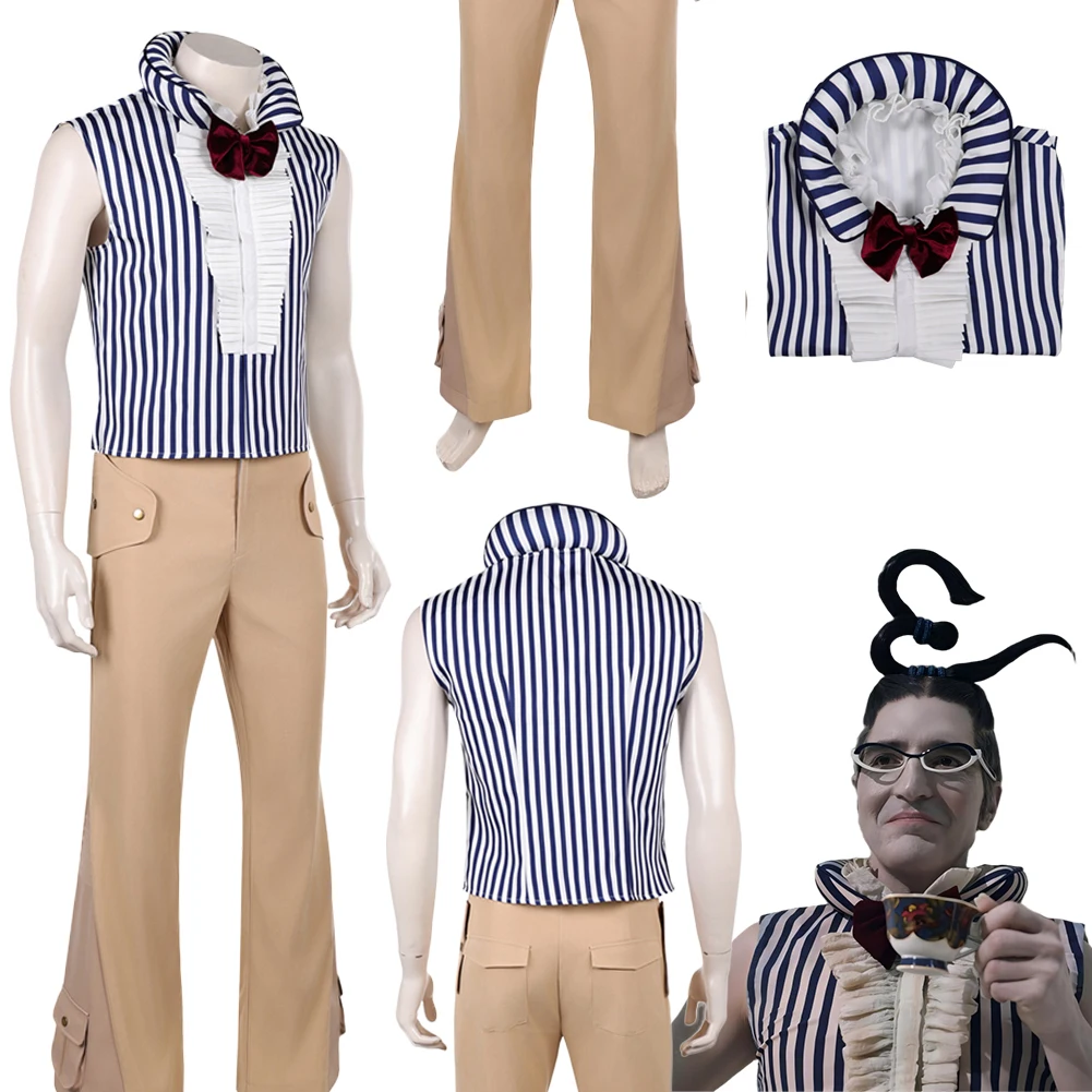 

Fantasia Pirate Mr. 3 Cosplay Clohing 2026 Live Action TV Men Disfraz Costume Male Fantasy Halloween Carnival Party Clothes