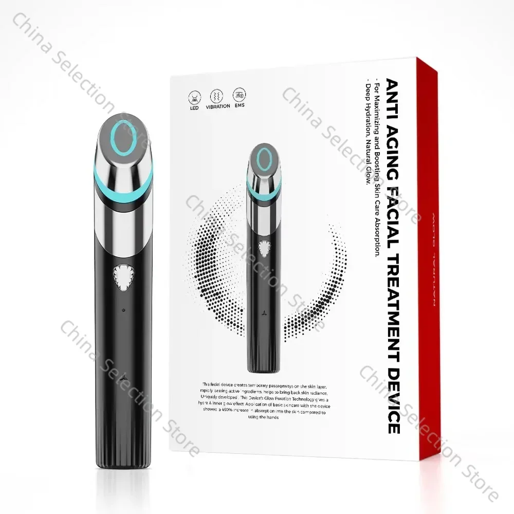 Beauty Instrument EMS Micro-current 5th Gear, Facial Massager, Skin Care Introducer, Pore Convergence Beauty Instrument