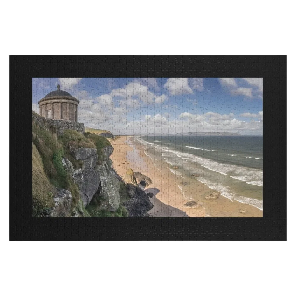 

Mussenden Temple Jigsaw Puzzle Custom Photo Custom Child Custom Name Child Toy Wooden Name Personalized Puzzle