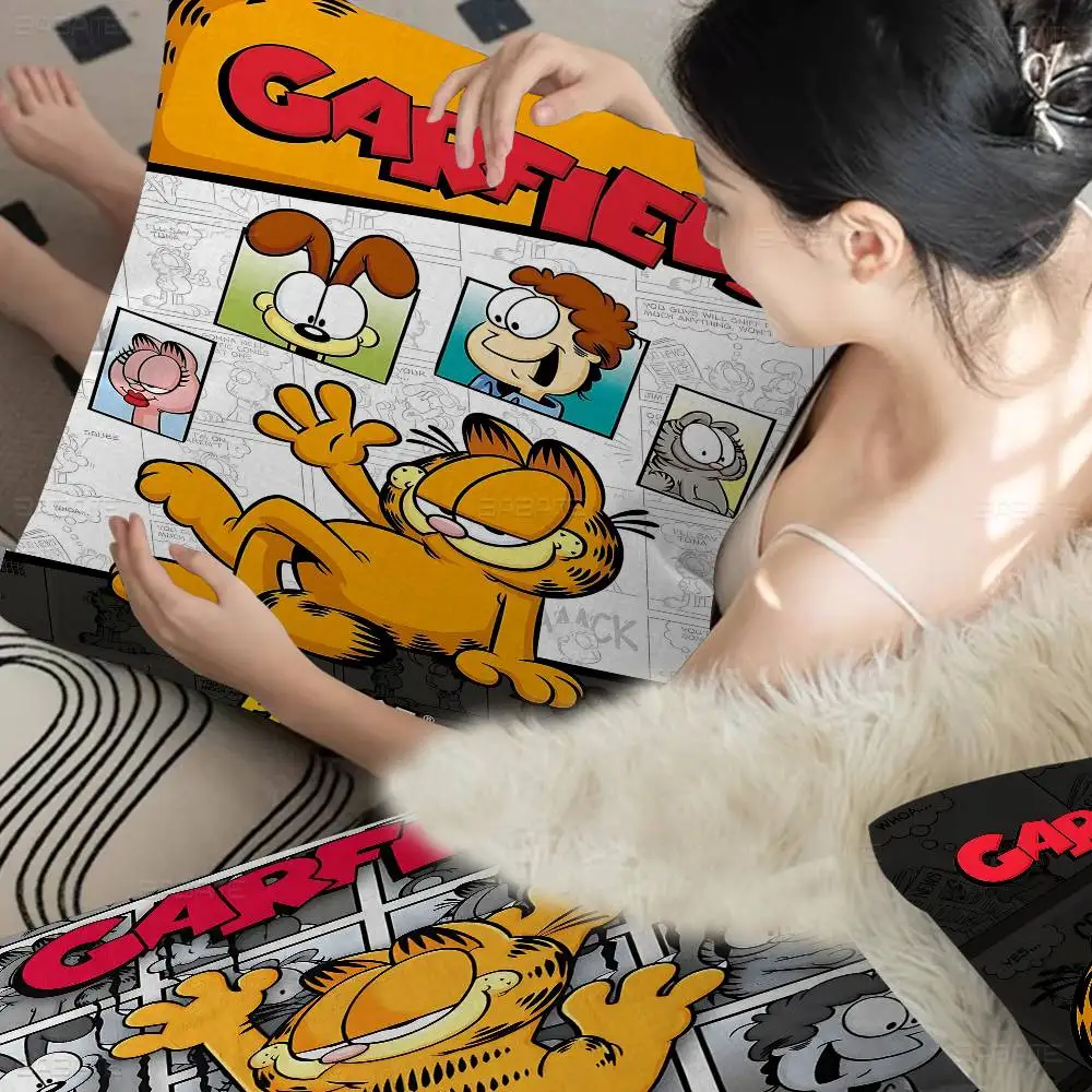 Cartoon G-Garfield the C-Cat Cushion Cover Polyester Sofa Cushions Decorative Throw Pillows Home Decoration Pillowcover