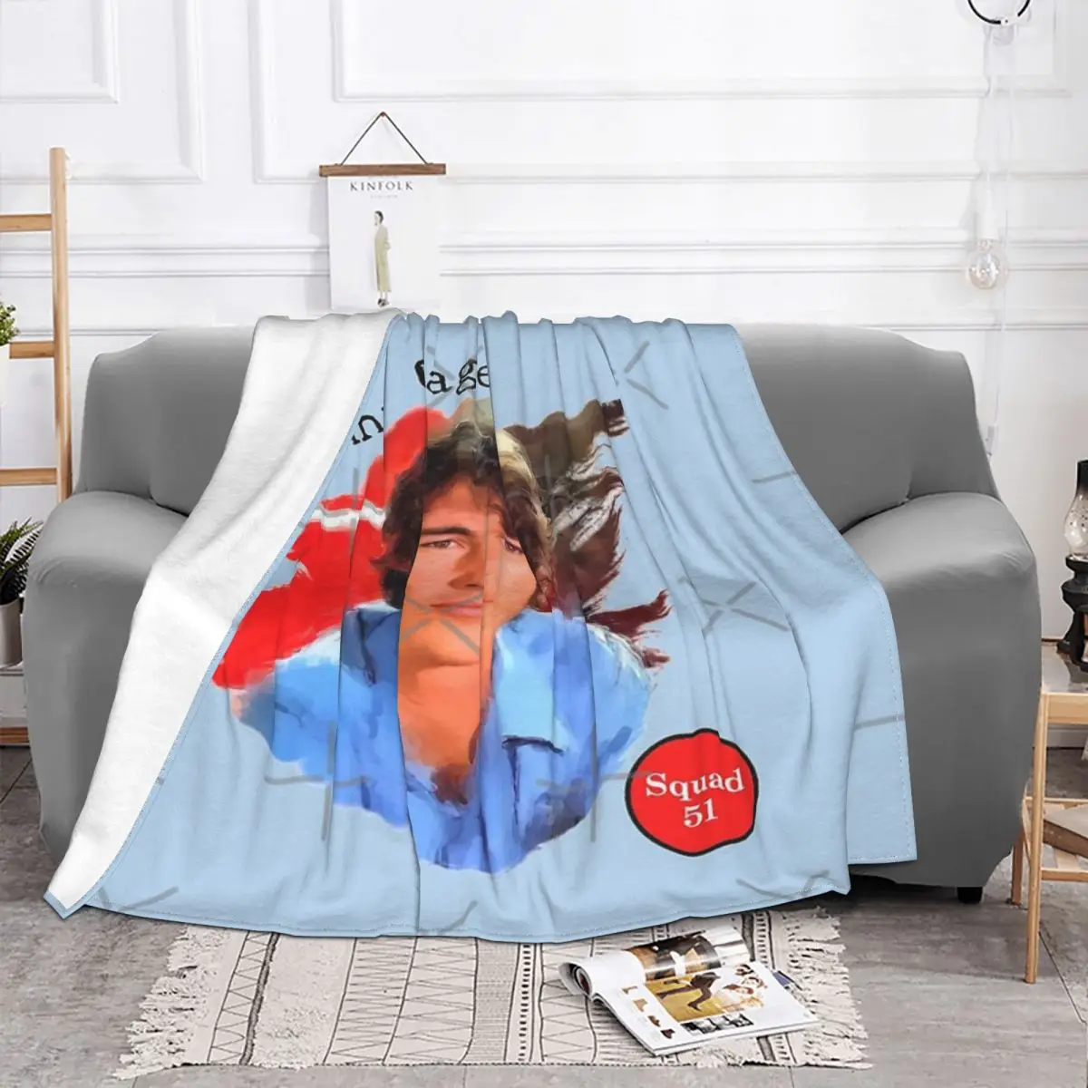 Johnny Gage Tv Show Emergency Quilt Knee Blanket Throw Blanket Home And Decoration Throw Blanket