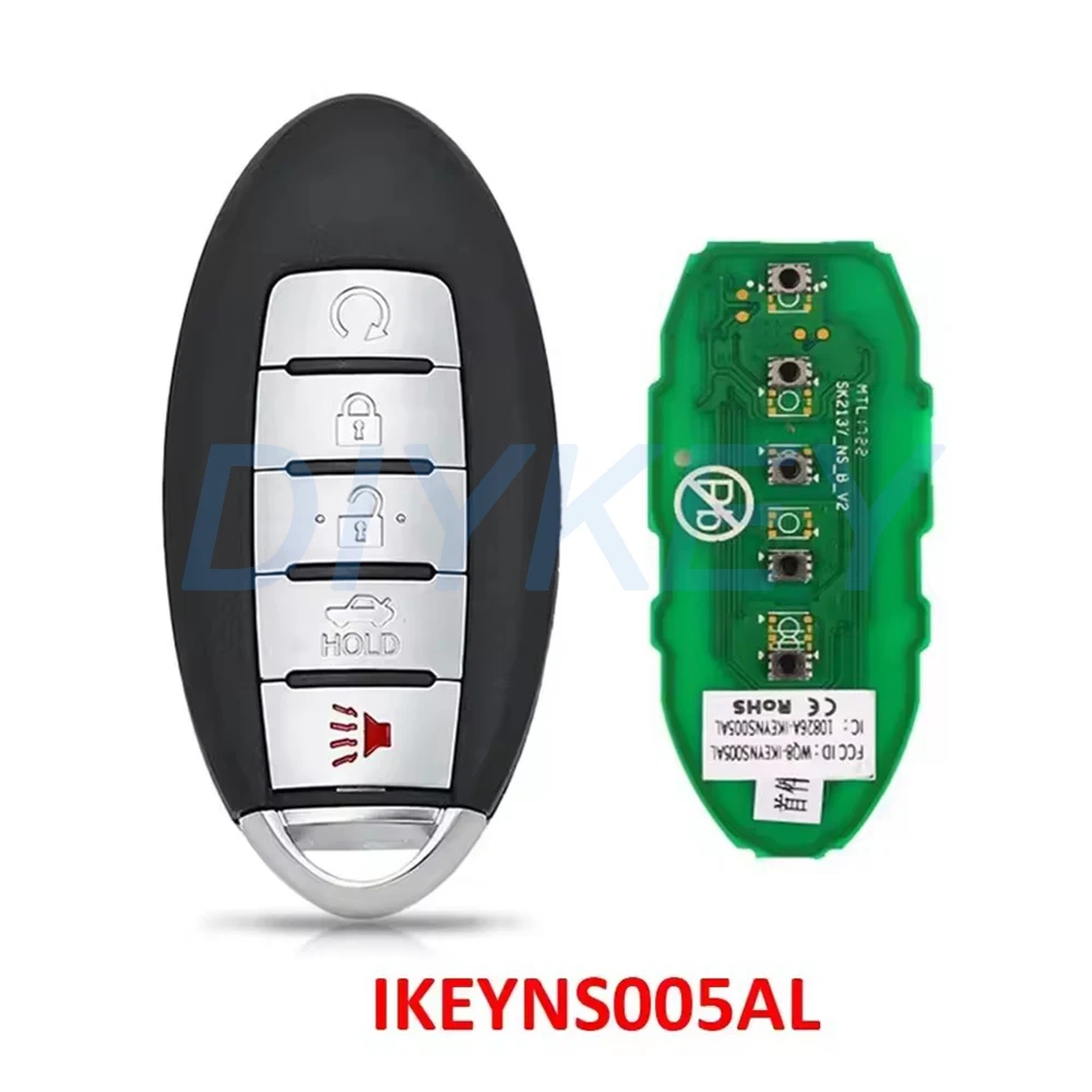 AUTEL Smart Key NS003AL NS004AL NS005AL for Nissan Used with MaxiIM KM100 KM100E IM508 IM608 PRO MAXIIM IKEY Premium Style view 4