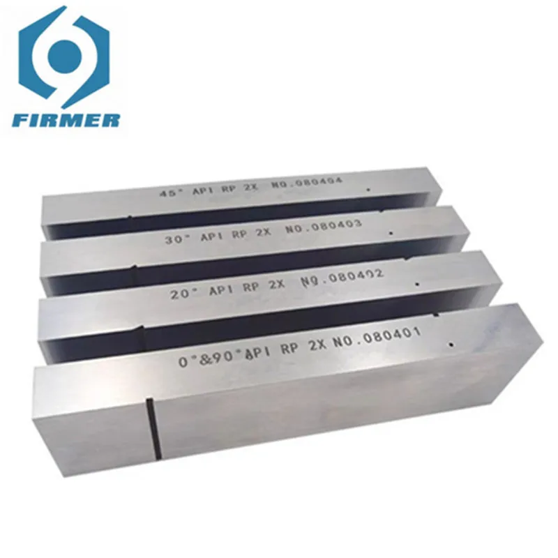 Class C Reference Test Blocks API RP 2X Ultrasonic Test Blocks T-4/5 NDT Test Blocks