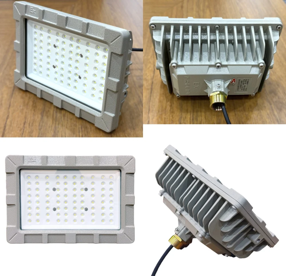 

Промышленный взрывозащищенный светодиодный прожектор мощностью от 70 до 120 Вт для наружного освещения складов и строительных площадок