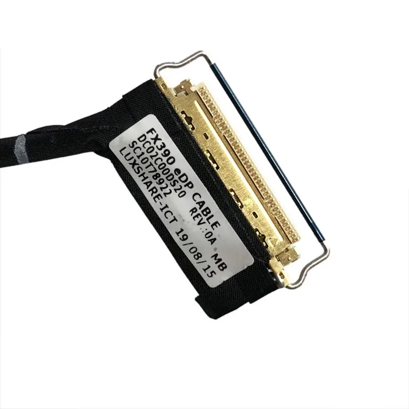 Kabel wideo HD LCD LVDS EDP 30Pin do Lenovo Thinkpad X390 X395 X13 Gen 1 20SD 20SC 20 t3 20nl SC10T78921 DC02C00DS00 DC02C00DS10