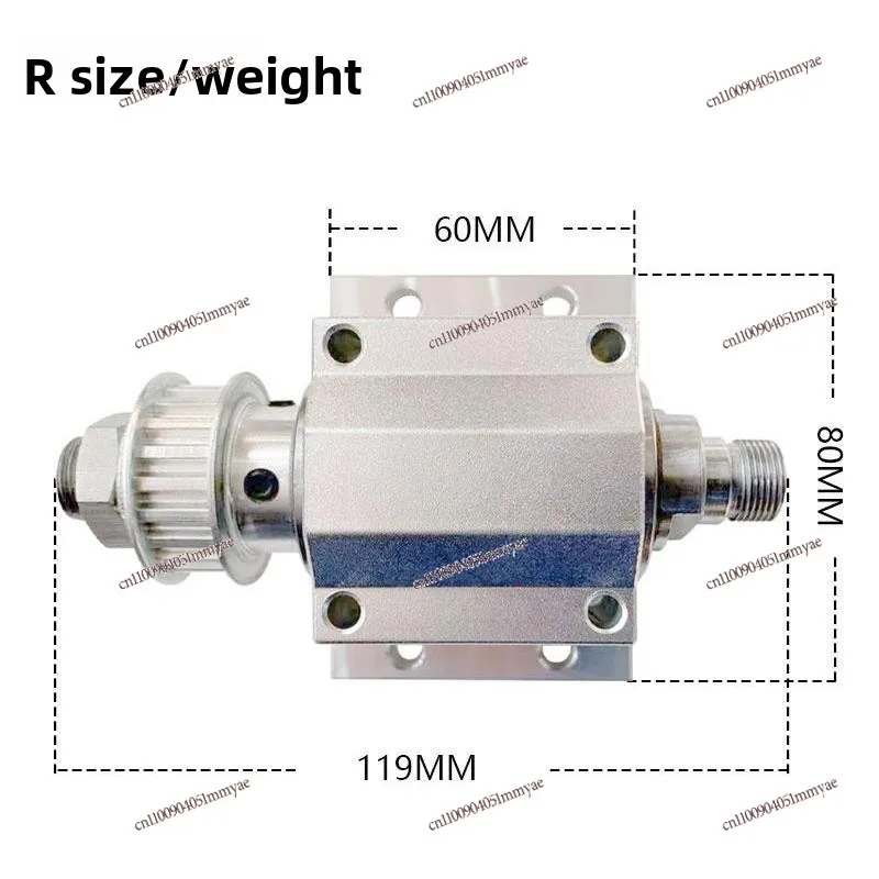 Unpowered chuck spindle M14x1MM thread can hold 50 and 60 chucks