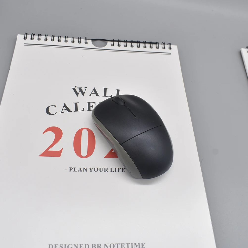 2021 접이식 경량 벽 달력 플래너 일정 크리스마스를위한 투명 보호 필름 종이 의제 연도