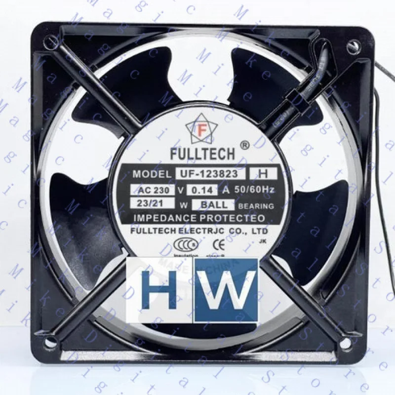 H  1PC NEW for FULLTECH UF-123823H 230V 0.14A 23/21W Axial Flow Cooling Fan