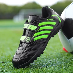 Goedkope Merk Kids Voetbalschoenen Schoenplaten Kindervoetbal Sneakers Antislip Sportschoenen Voetbal Kids Boys Turf Futsal Sneakers