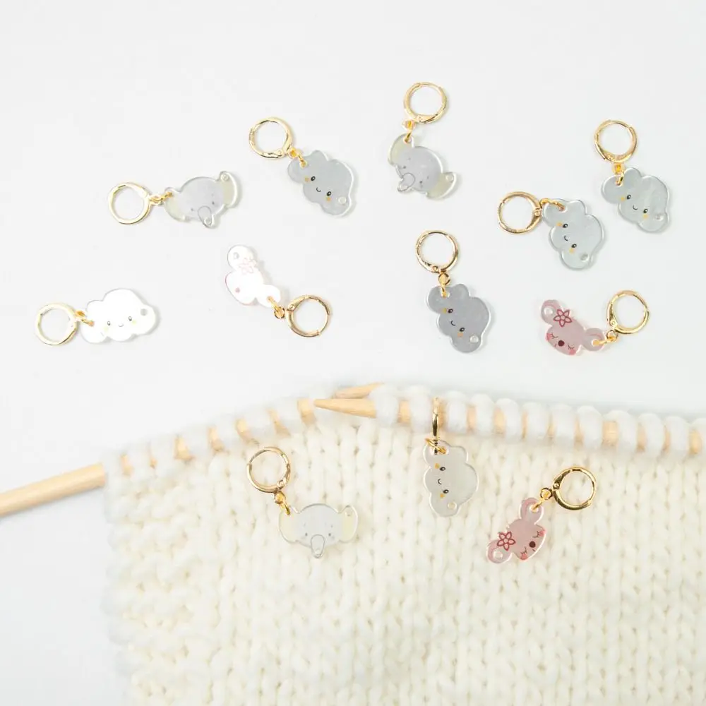 

Подвески, металлические маркеры для вязания, инструменты для рукоделия, кольцо для фиксации, маркер для вязания крючком, товары для шитья, цветок