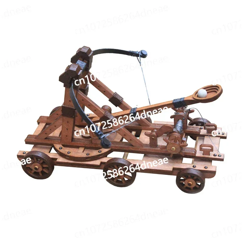 

Elastic Catapult Hand-Polished Stone Machine Ancient Chariot
