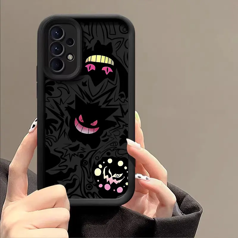 Pokemon Anime Gengar Case For Samsung Galaxy A55 Cases A35 A13 A54 A53 A52 A34 A33 A32 A21S A14 A23 A24 A12 A51 A71 Phone Cover