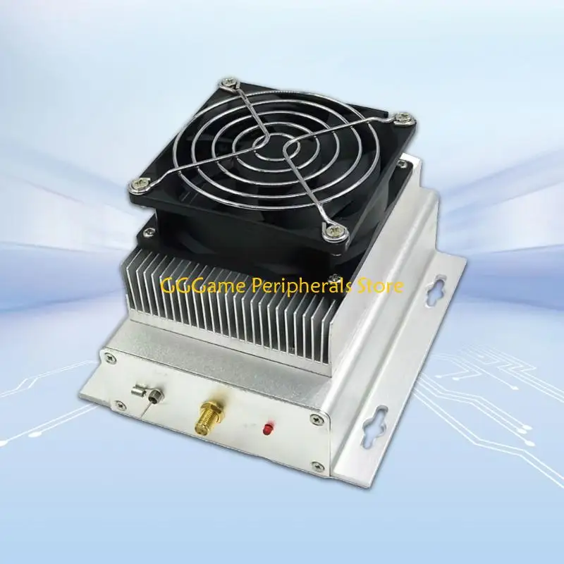 U55B قوي ISC43224 مضخم الطاقة الترددات اللاسلكية 35dB 46-56 فولت المدخلات 1-200 ميجا هرتز النطاق العريض لتعزيز الإشارة #4