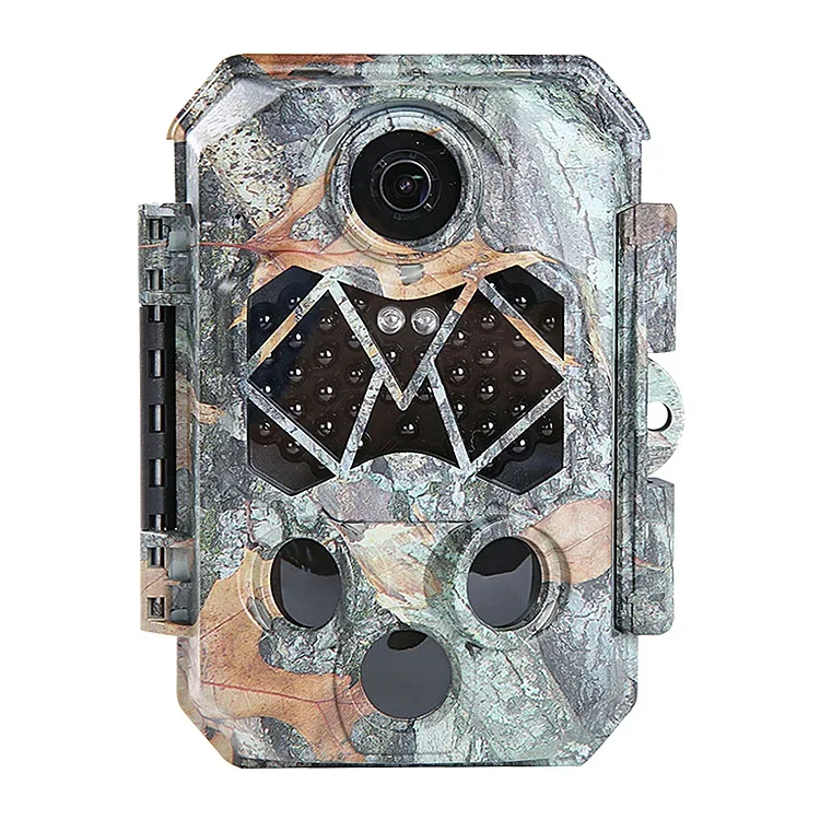 32MP 4K Hunting Camera With 3 PIR 120° Range Night Vision 45 LEDs Waterproof Scouting Camera For Observe Animals Home Security