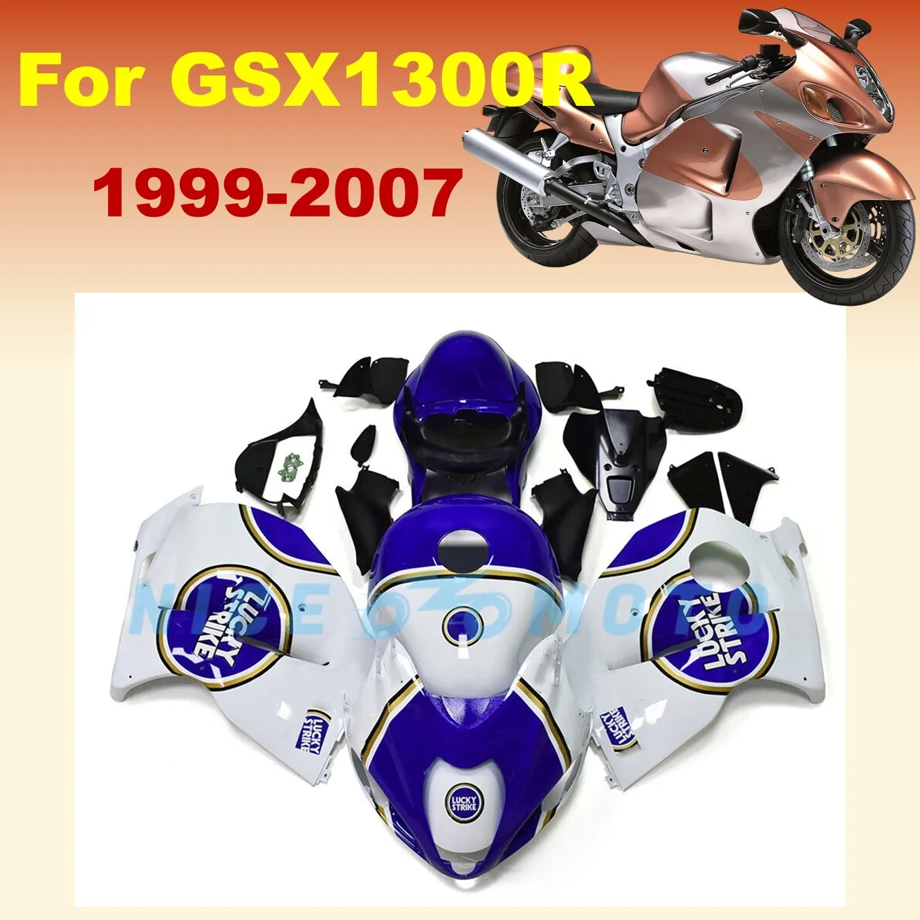 Brand New Fairing Kit For suzuki Hayabusa gsxr1300 1999-2007 fairings GSX1300R 06 05 04 03 02 01  High Quality Motorcycle