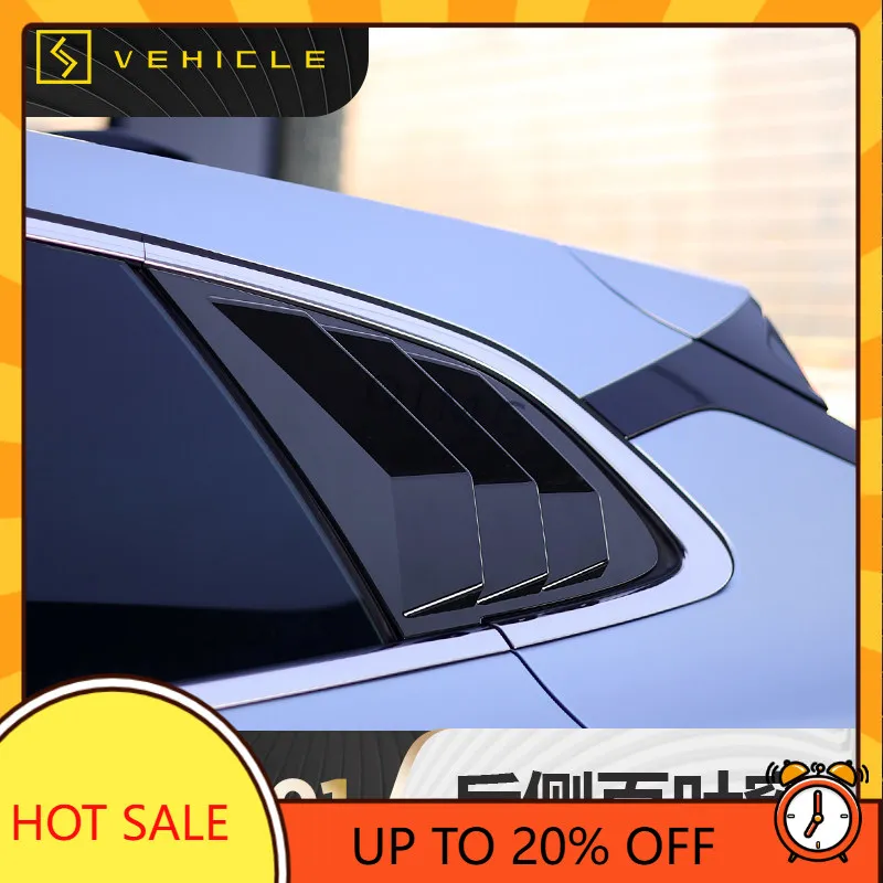 OIMG OIMG For 2021-2023 Zeekr 001 Rear Triangle Window Louver Car Accessories Custom Fit