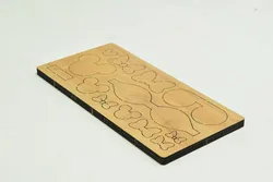 The Wood Mold of Bow Knot, Suitable for most Machines, BK14