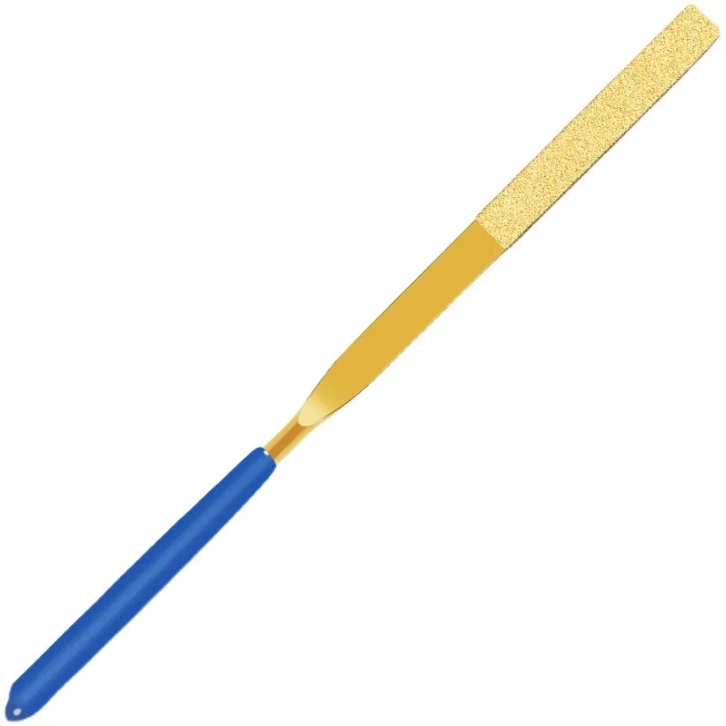 Diamond Needle File Set Titanium Coated Mini Precision Files for Metal Jewelry Glass Stone Polishing