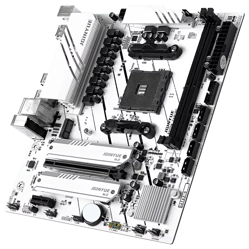 JGINYUE B550M マザーボードセット AMD AM4 R5 5600GT 2×8GB DDR4