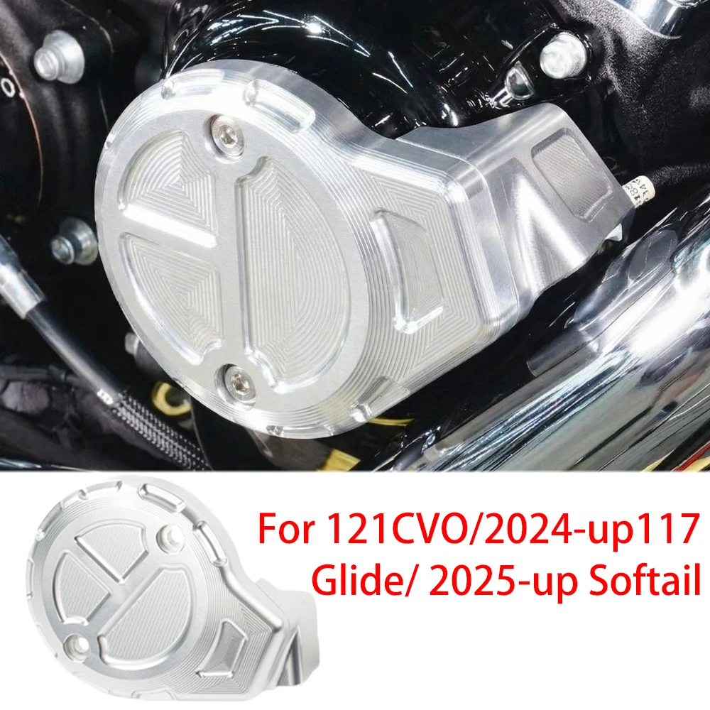 

For Harley 2023-up Road/Street Glide 121CVO 121ST FLTRXSE 2024-up New 117 Glide 2025-up Softail Motorcycle Camshaft Cover