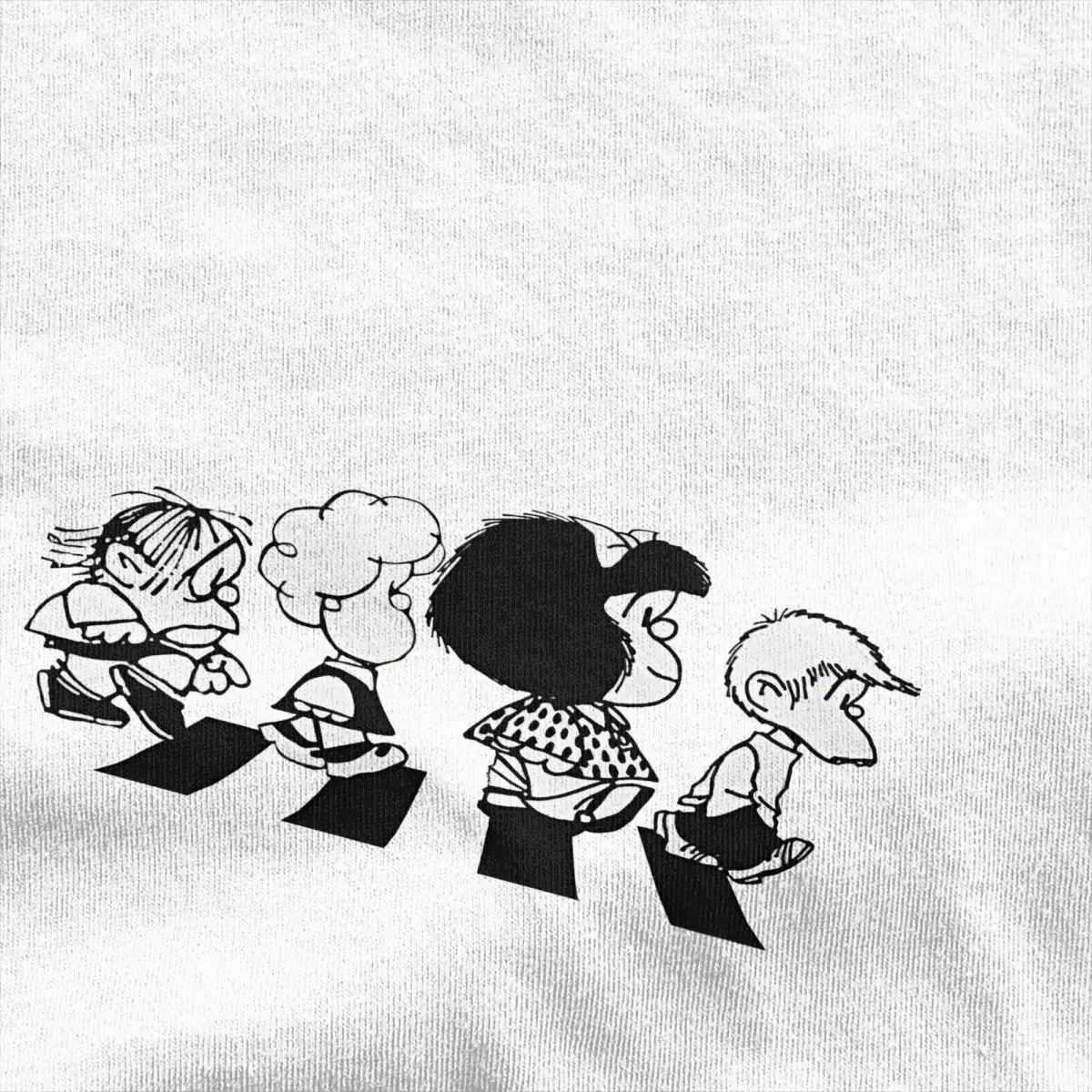 Men Women T Shirt Mafalda T Shirts Hipster Summer Tees Awesome Casual 100% Cotton Tops Plus Size 6XL