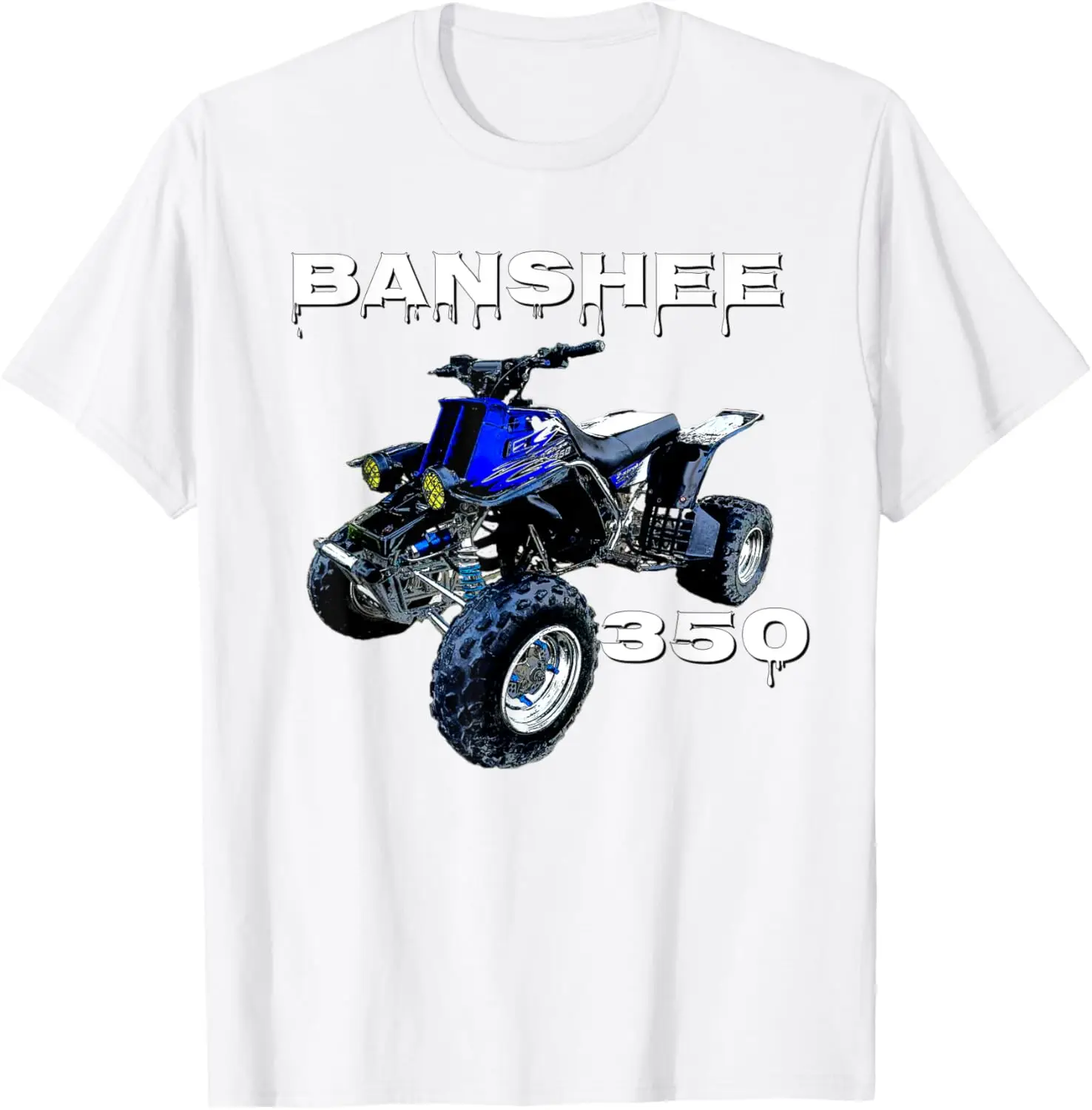 

The latest t-shirt - Banshee Quad, ATV, ATC, Vintage, Retro, All Terrain Vehicle T-Shirt