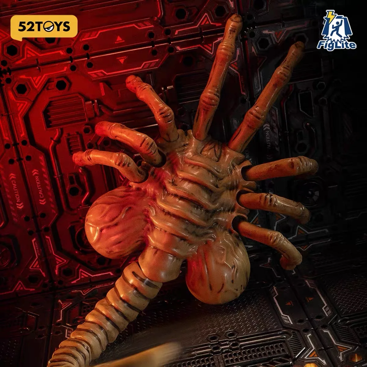 جديد الأصلي 52 لعب Beastbox Figlite البيض Facehugger لعبة الرياح تحصيل أنيمي عمل نموذج لجسم اللعب حلية الهدايا #4