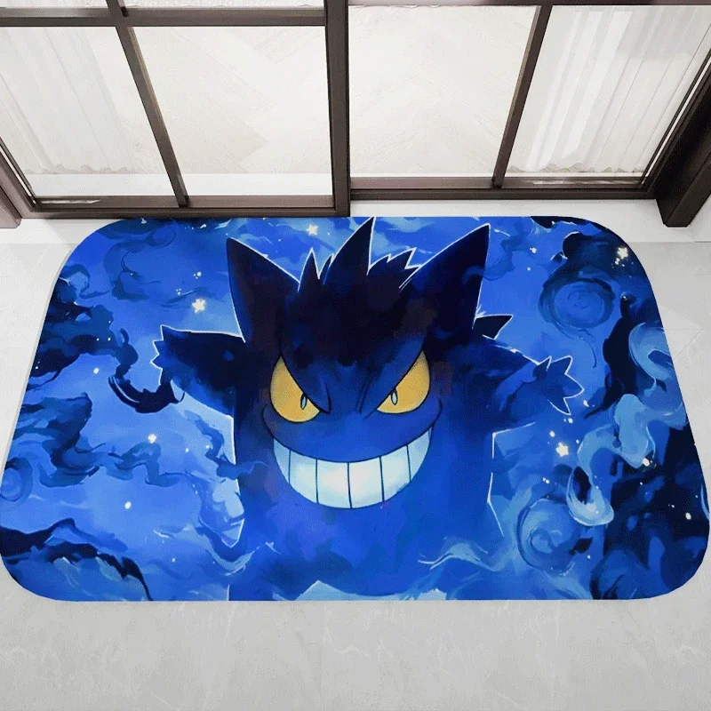 

MINISO Disney Gengar Floor Mat Entrance Door Mat Washable Non-Slip Living Room Sofa Chairs Mat Kitchen Exquisite Home Decoration