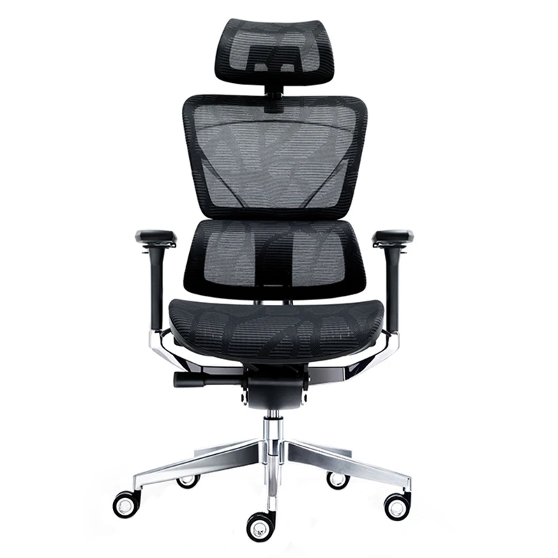 High Back Adjustable Ergonomic Executive Computer Swivel Chairs with sliding seat cushion