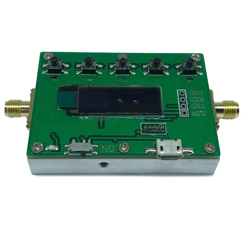 

N82R 6G RF Digital Programmable Attenuator 30DB Step 0.25 RF Module LF-6Ghz 30DB Step Size 0.25DB OLED Display SMA 0-31.75Db