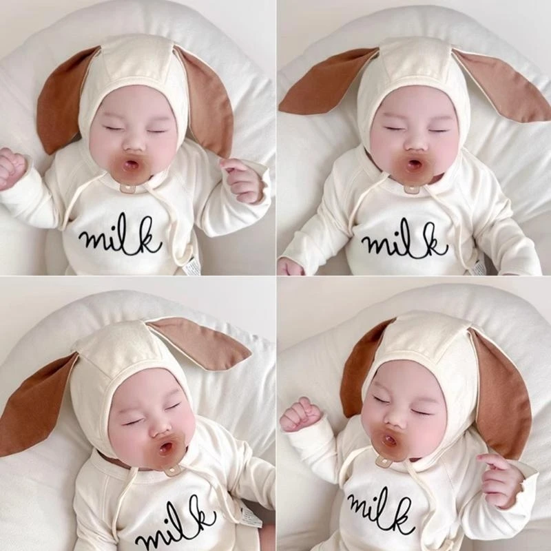 J15U كارتون الطيار بونيه قبعة الشتاء قبعة حماية الأذن للطفل طفل 0-12 شهرا #2