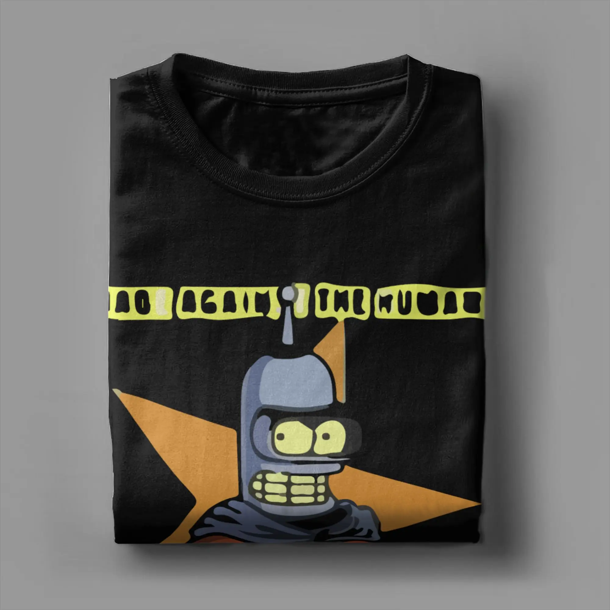 تي شيرت كلاسيكي صيفي B-Bender F-Futuramas تي شيرت أنيق مضحك من القطن الخالص تي شيرت للرجل تصميم ريترو كم قصير تي شيرت
