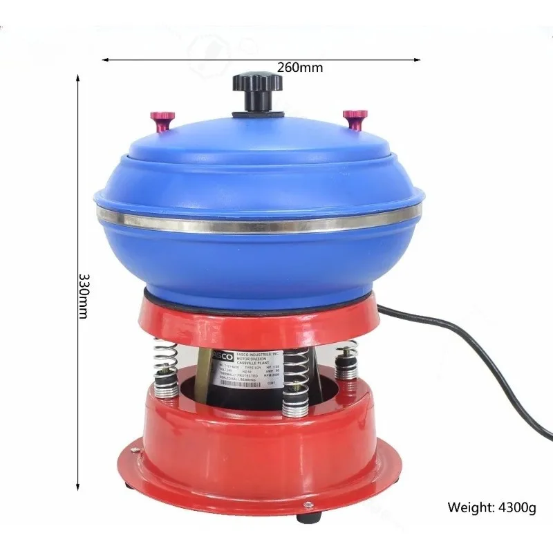 7gtool Jewelry Vibrating Tumbler Tumbling Polishing Machine  For Metal Jewellry Polisher Grinder