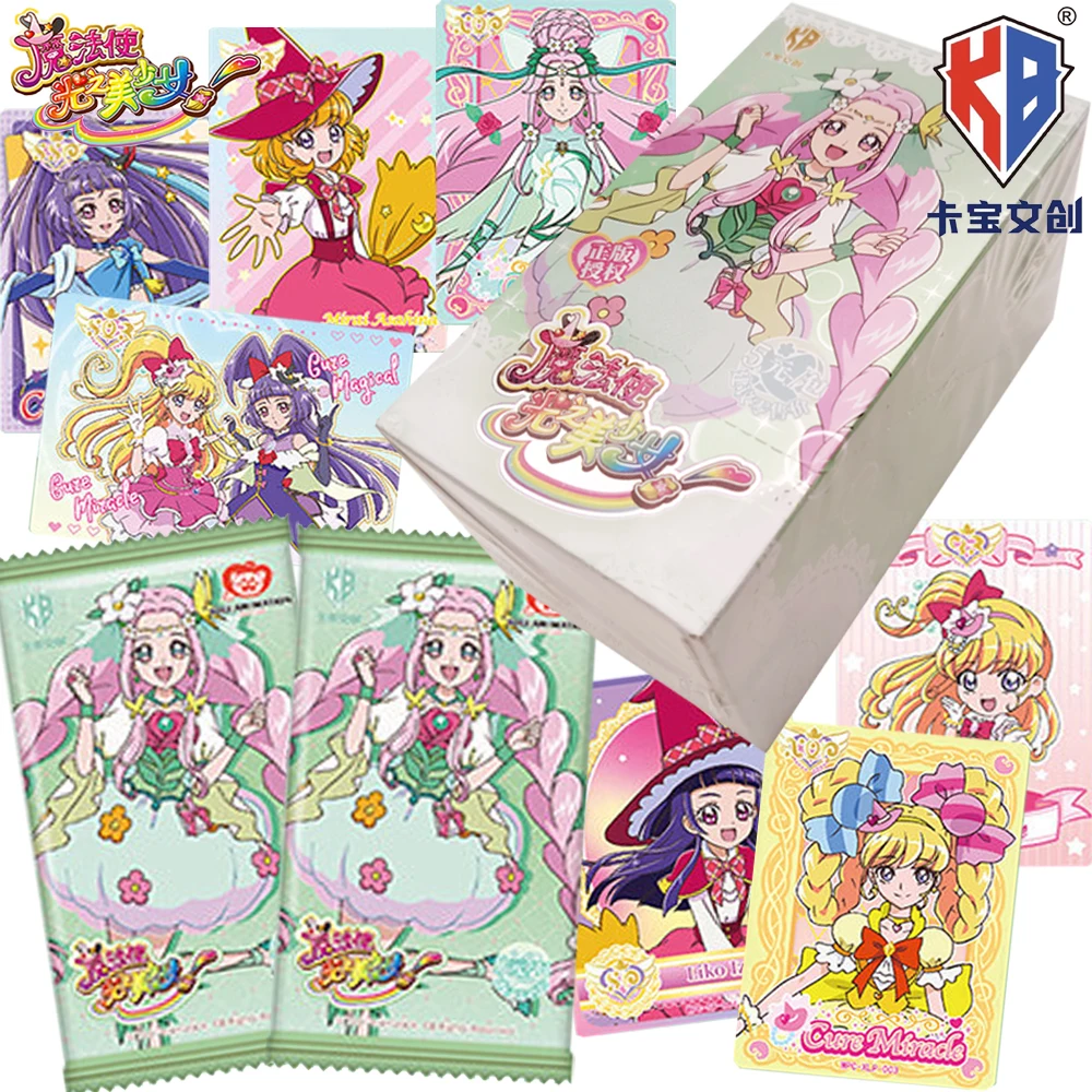 

Official Genuine Kabao Maho Girls Precure Hobby Collection Cards Magical Shining Rare Transformation Grating Cards Children Gift