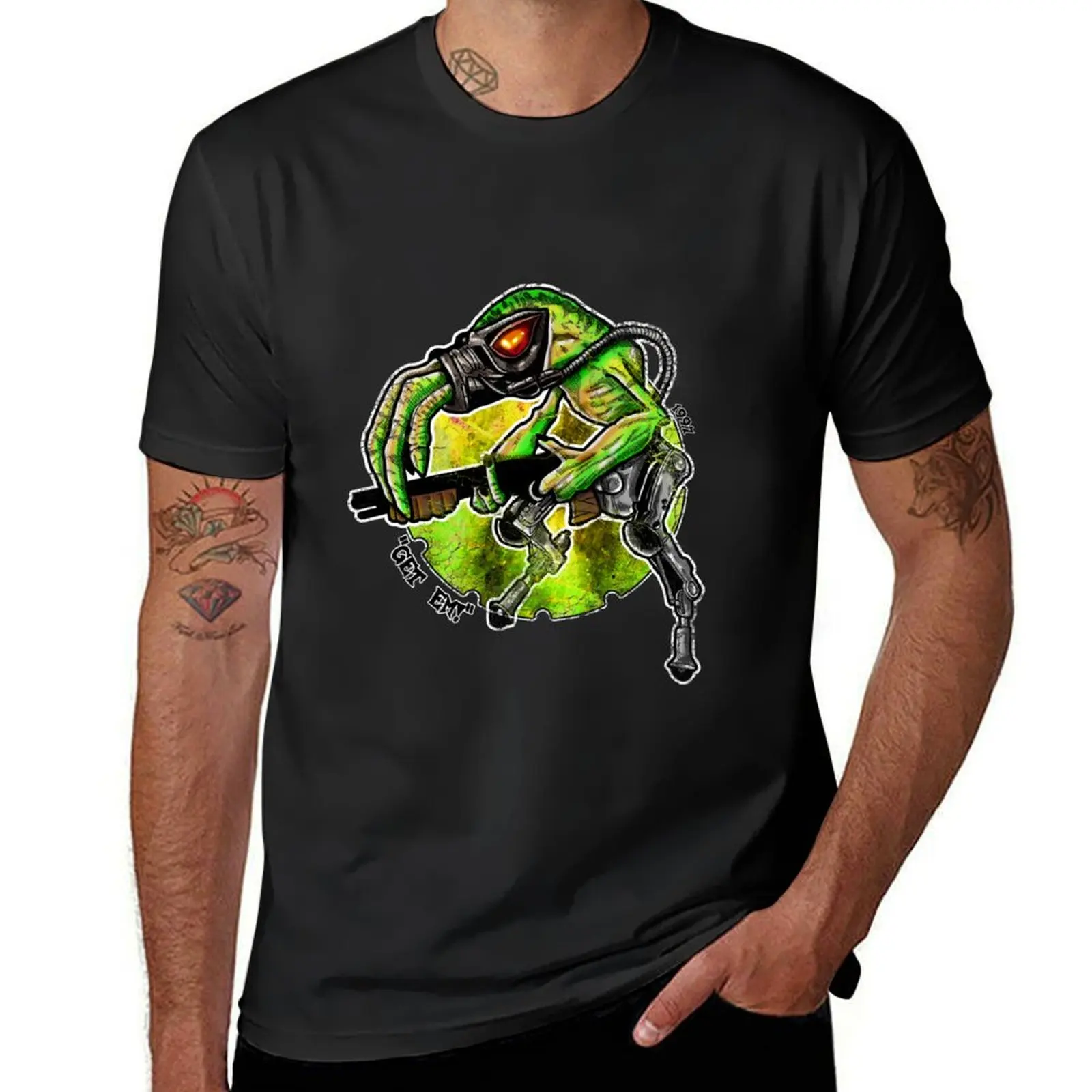 Slig. Abe's Oddysee T-Shirt heavyweights hippie clothes summer clothes plain white t shirts men