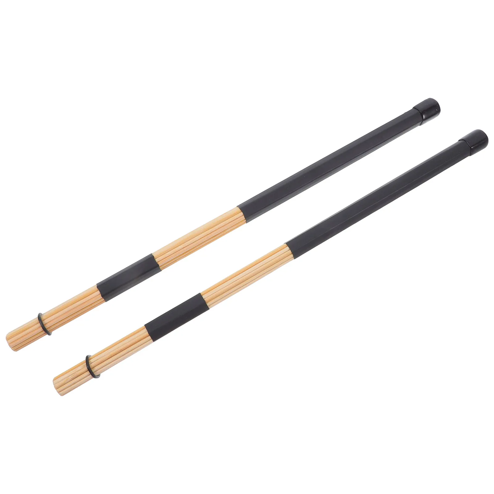

19 Professional Wooden Drumsticks Black Maplewood Compact Design Percussion Instruments Rhythm Sticks Accessories