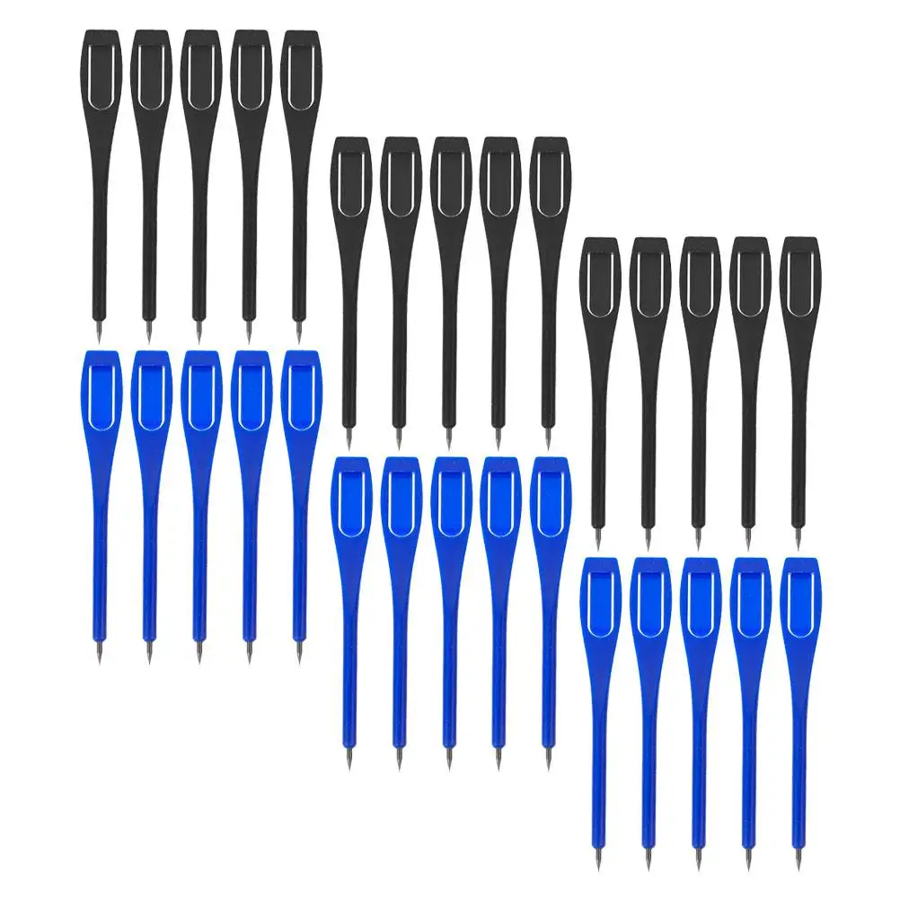 

30 Pcs Pencils Golf Practice Competition Supplies Blue Black Mini Non Sharpening Portable Drafting pencils